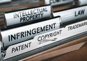 Intellectual property infringement and copyright documents